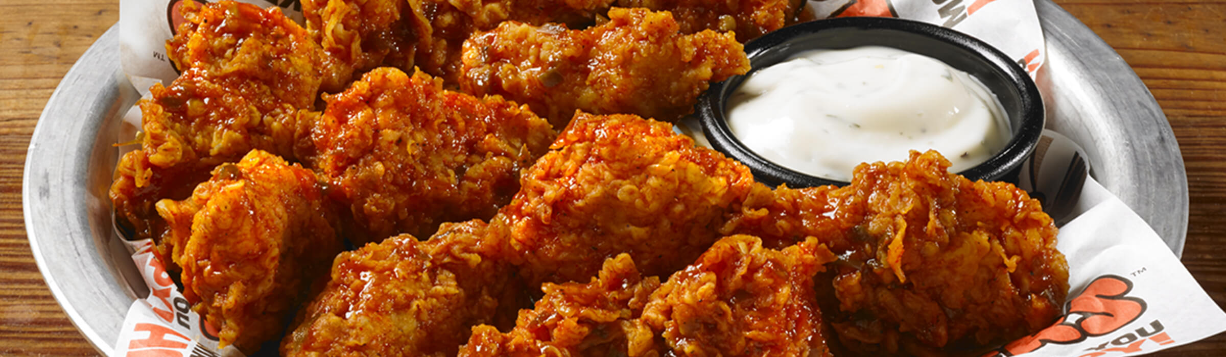 Order Boneless Wings food online from Hooters store, Chicago on bringmethat.com