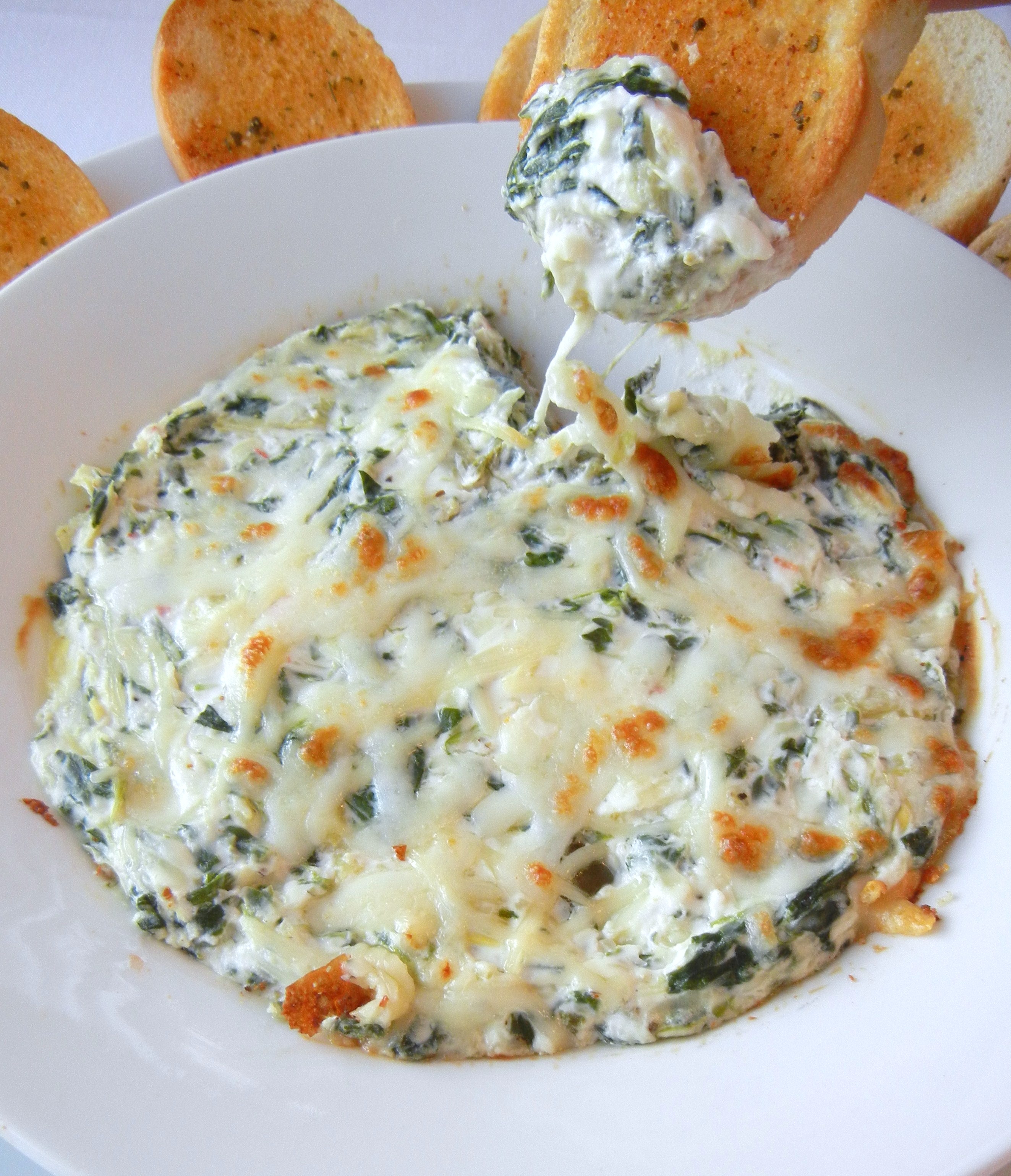 Order Spicy Spinach and Artichoke Dip food online from Craigo's Pizza & Pastaria store, Austin on bringmethat.com