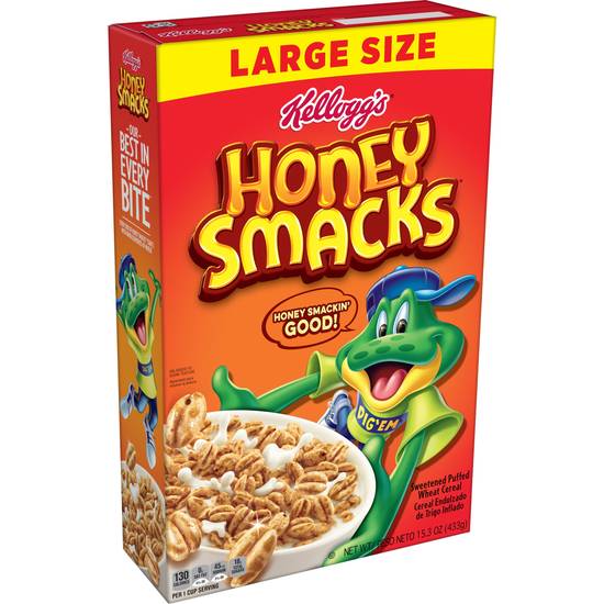 Order Honey Smacks Breakfast Cereal, 15.3 OZ food online from CVS store, ROCKFORD on bringmethat.com