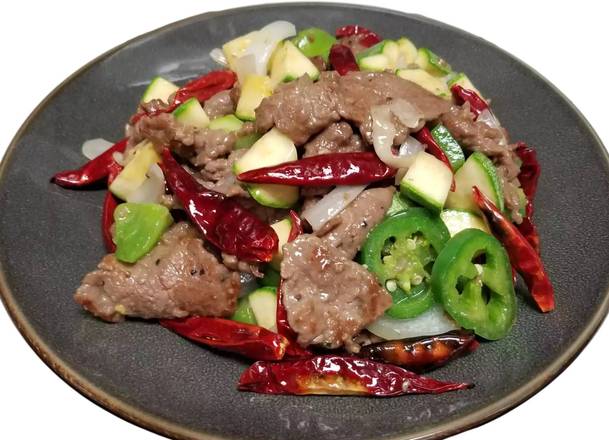 Order Spicy Beef food online from Oishi Teriyaki & Sushi store, Paramount on bringmethat.com