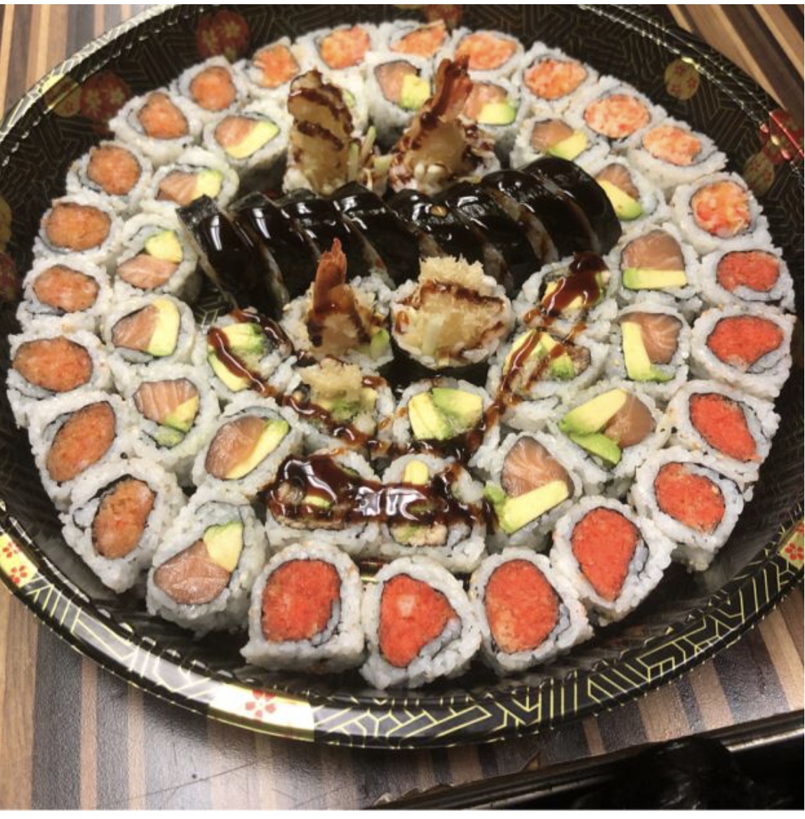 Order Party Box #1 food online from Bao Bao Hibachi Sushi store, Vestal on bringmethat.com