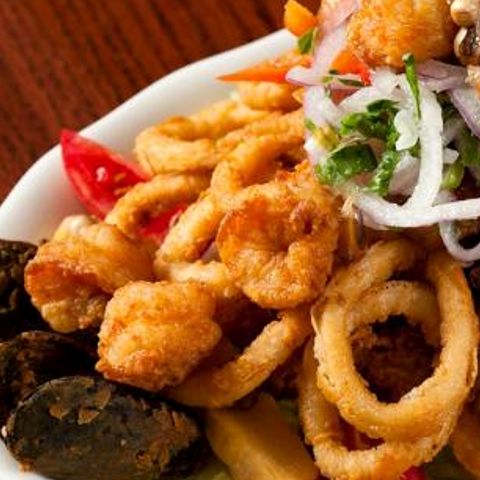 Order Jalea de Mariscos food online from Peru Gourmet store, Houston on bringmethat.com
