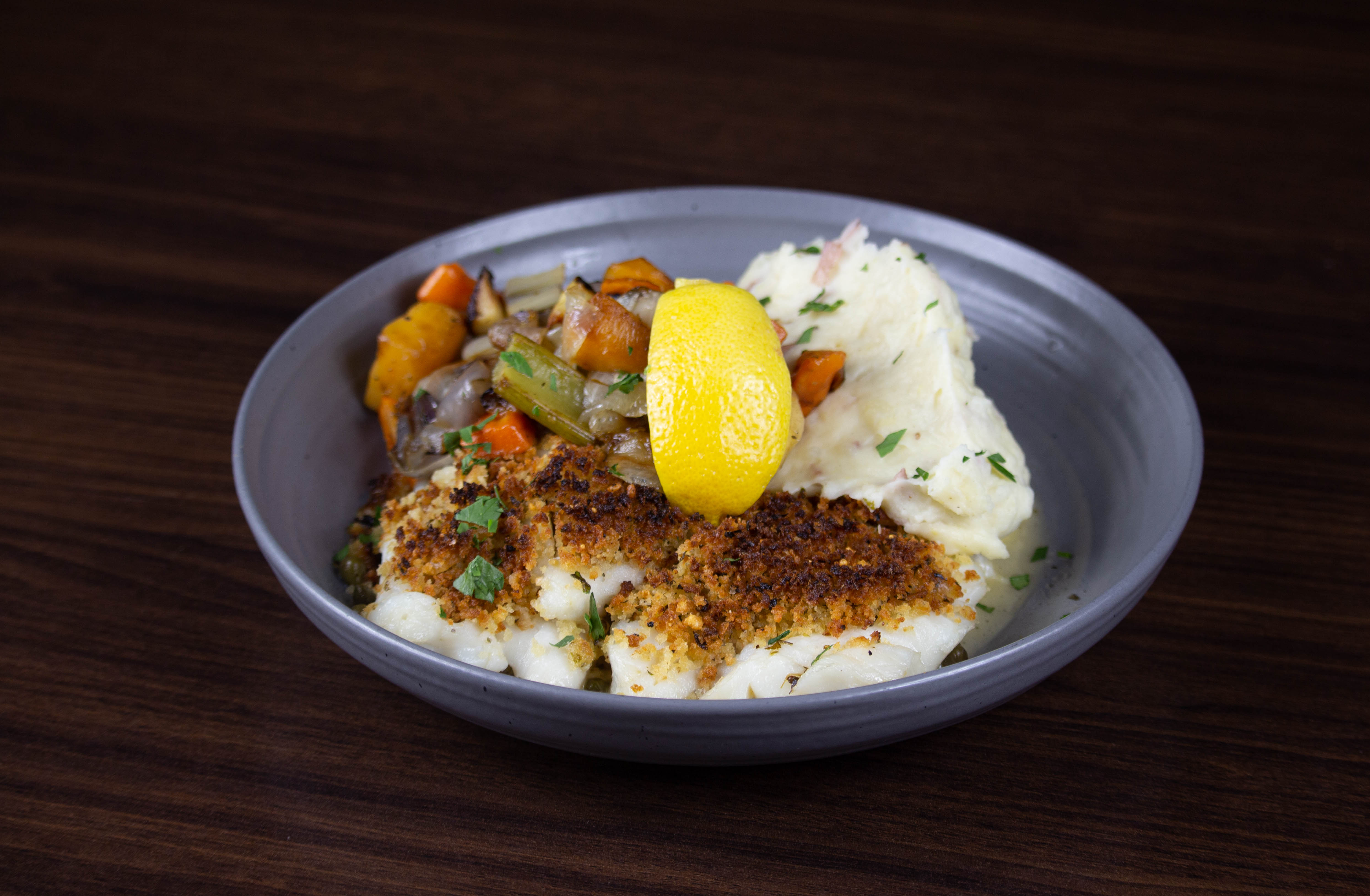Order Baked Haddock food online from Peppercorns store, Worcester on bringmethat.com