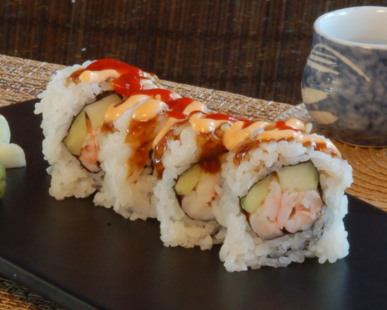 Order Ebi Roll food online from Sushi Town store, Beaverton on bringmethat.com
