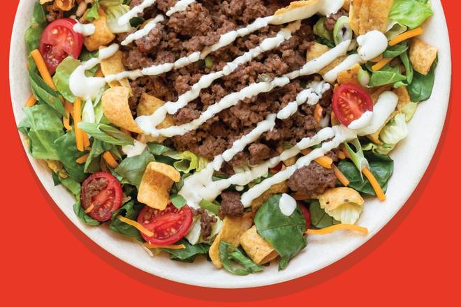 Order LUCHADOR TACO SALAD food online from Mad Greens store, Peoria on bringmethat.com