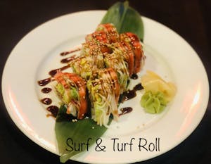 Order Surf-N-Turf-N Roll food online from Oyshi Sushi #2, Llc store, Portland on bringmethat.com