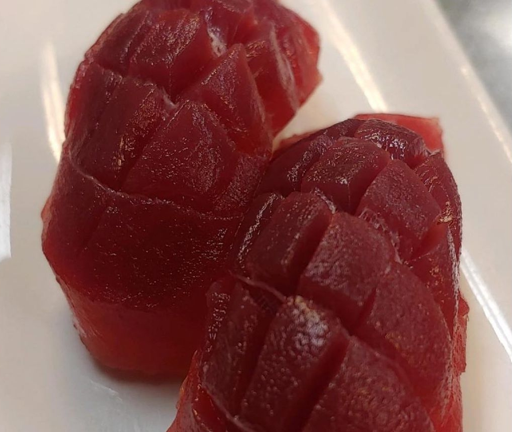 Order BluefinTuna Nigiri food online from Blue Gingko store, Danville on bringmethat.com