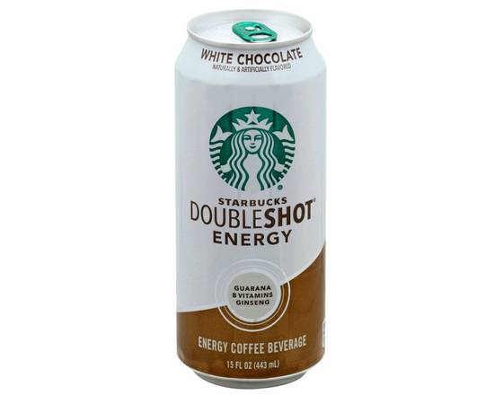 Order Starbucks White Chocolate Double Shot Energy Coffee Drink 15 oz food online from Pit Stop Liquor Mart store, El Monte on bringmethat.com