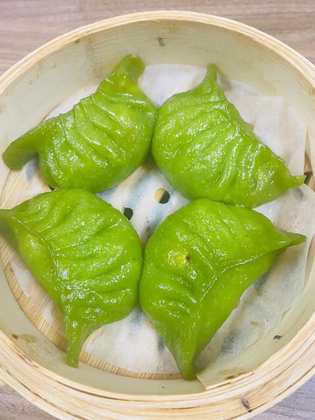 Order Vegetarian Dumpling  翡翠齋餃 food online from Dim Sum Club store, San Francisco on bringmethat.com