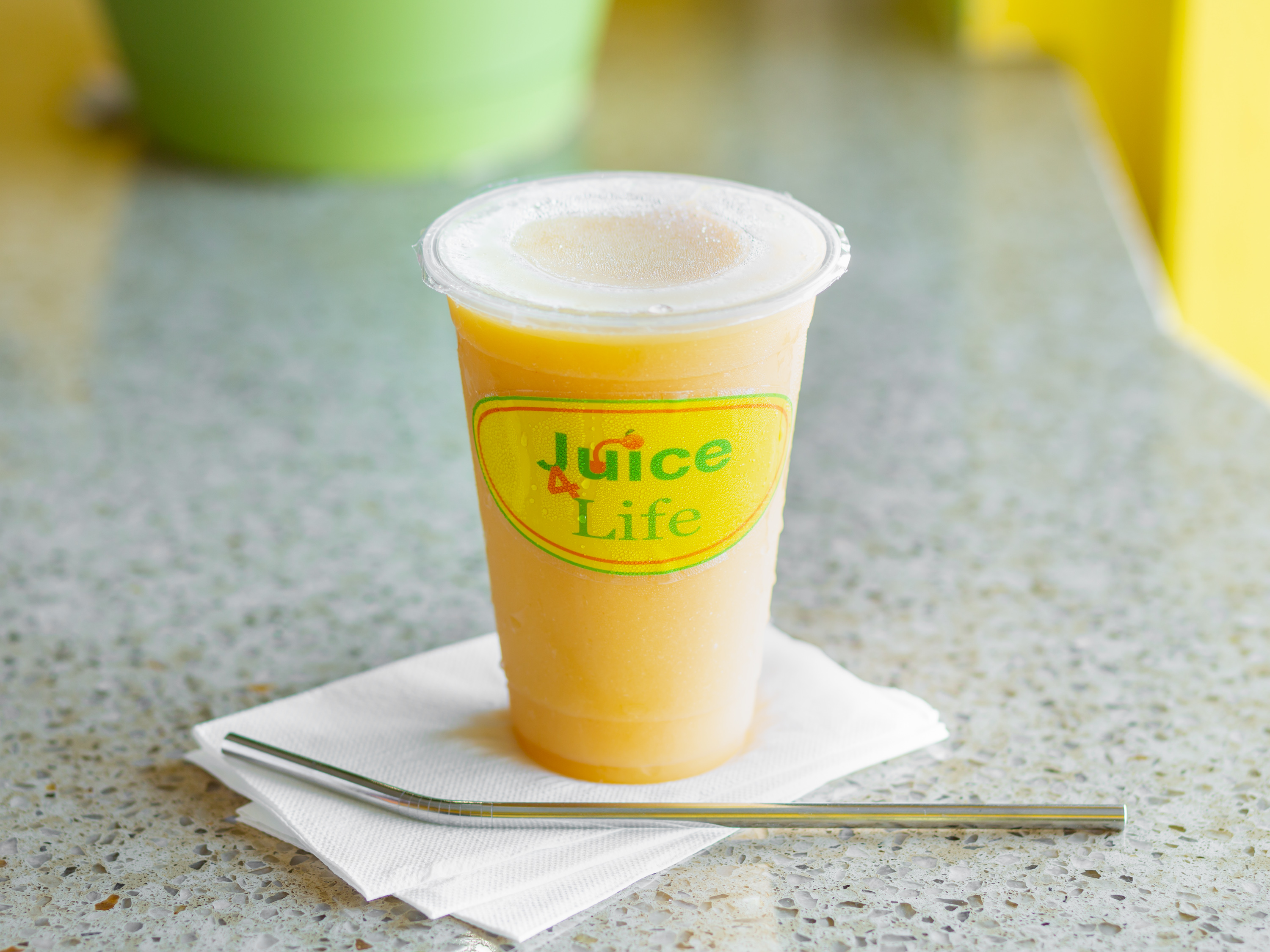 Order Mango Madness Smoothie food online from Juice 4 Life store, Los Angeles on bringmethat.com