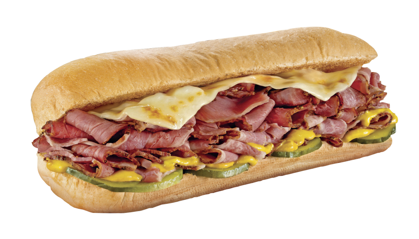 Order Ham Sub food online from Golden Pizza & Subs store, Greensboro on bringmethat.com
