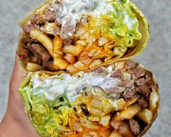 Order California burrito food online from Jarritos Mexican Restaurant store, Twin Falls on bringmethat.com