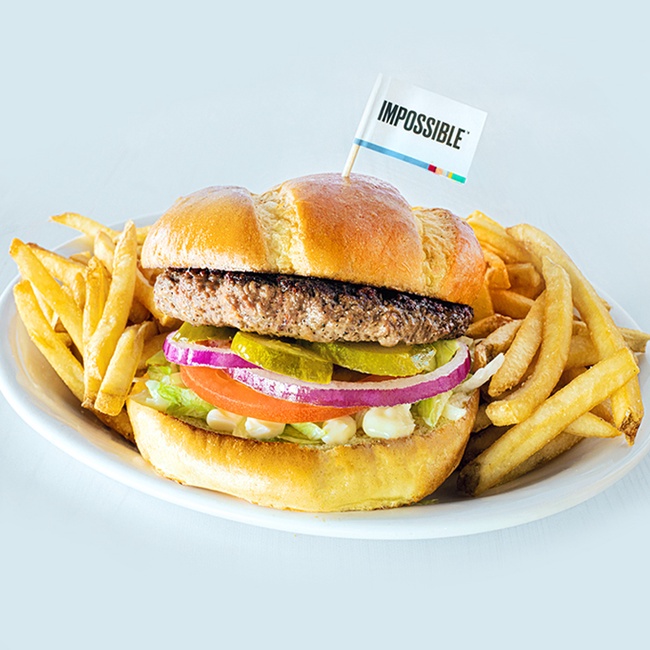 Order Impossible Burger food online from Hurricane Grill & Wings store, Lindenhurst on bringmethat.com