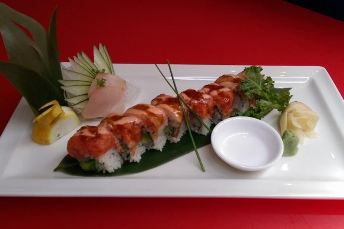 Order Romantic Special Roll food online from Rice Restaurant store, Wilmington on bringmethat.com