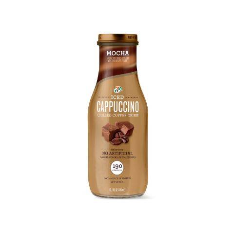 Order 7-Select Iced Cappuccino Mocha  13.7oz food online from 7-Eleven store, Oklahoma City on bringmethat.com