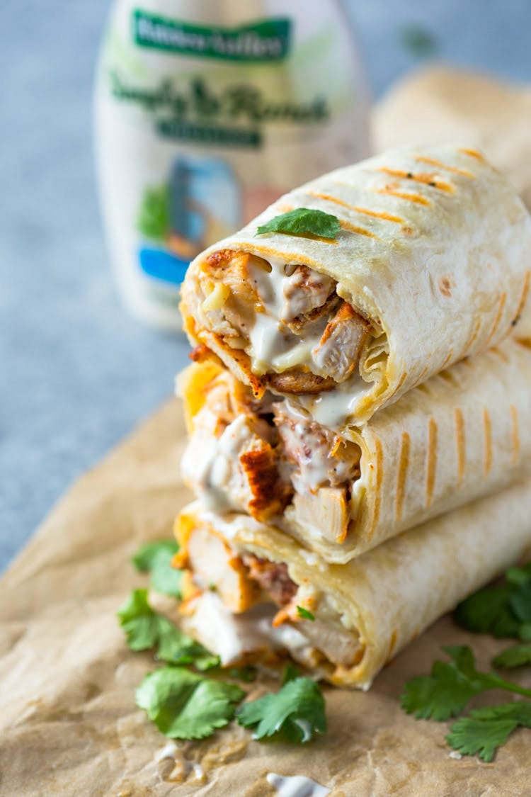 Order Ranch Chicken Wrap - Wrap food online from The Lodge Of Antioch store, Antioch on bringmethat.com