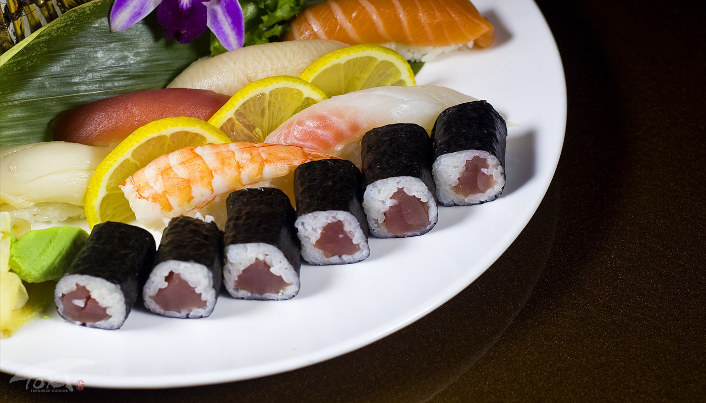 Order Sushi Dinner food online from Toki Sushi store, Red Bank on bringmethat.com