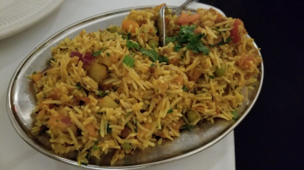 Order Vegetable Biryani food online from Jaipur Cuisine of India store, Los Angeles on bringmethat.com