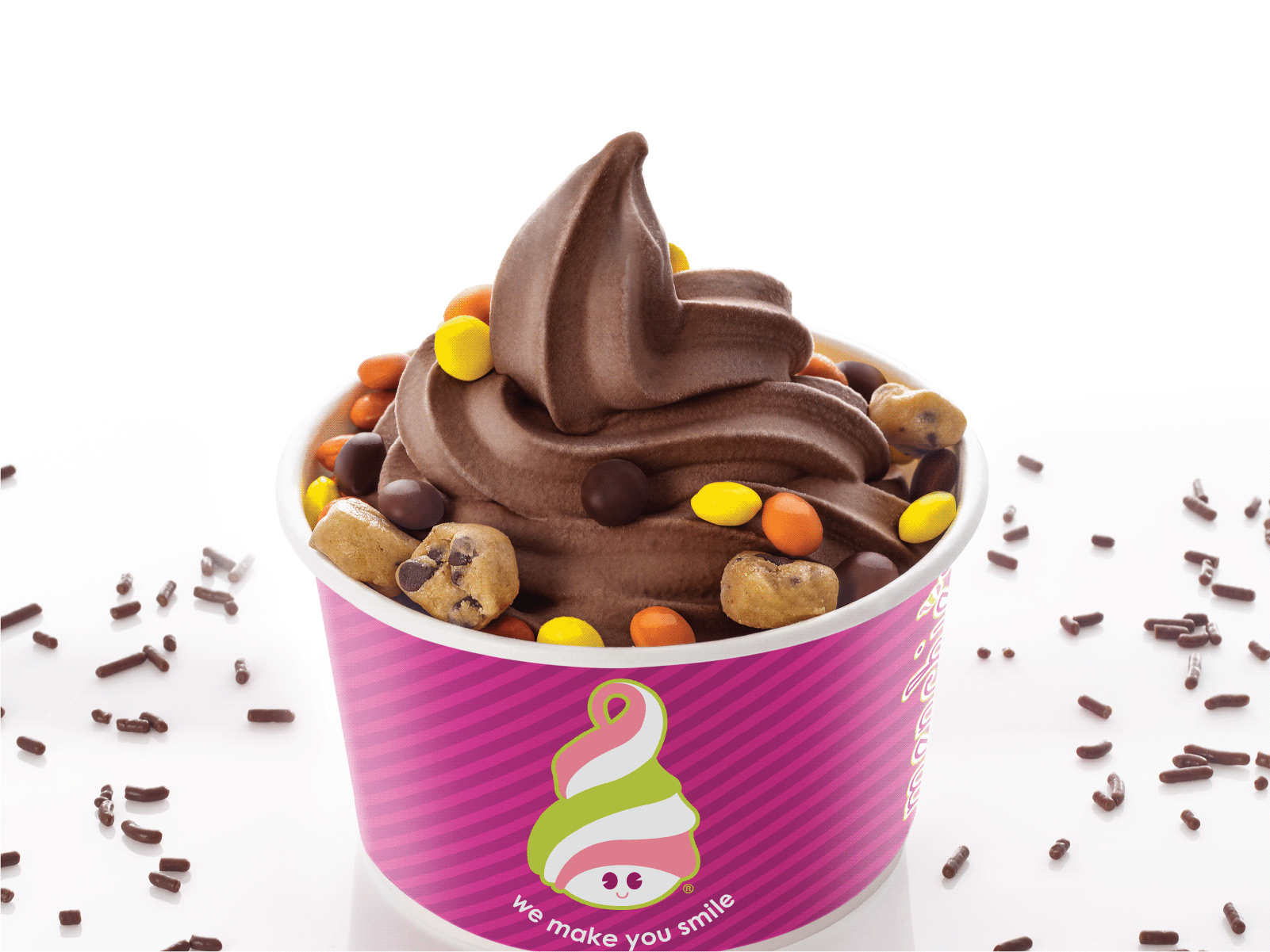 Order Chocolate Froyo food online from Menchie's Frozen Yogurt store, Euless on bringmethat.com