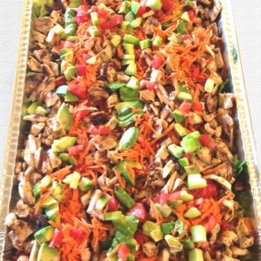 Order Chopped Chicken Salad food online from Italian Delights & Pizzas store, Los Angeles on bringmethat.com