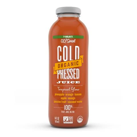 Order 7-Select Organic Cold Pressed Tropical Glow 14oz food online from Aplus store, Media on bringmethat.com