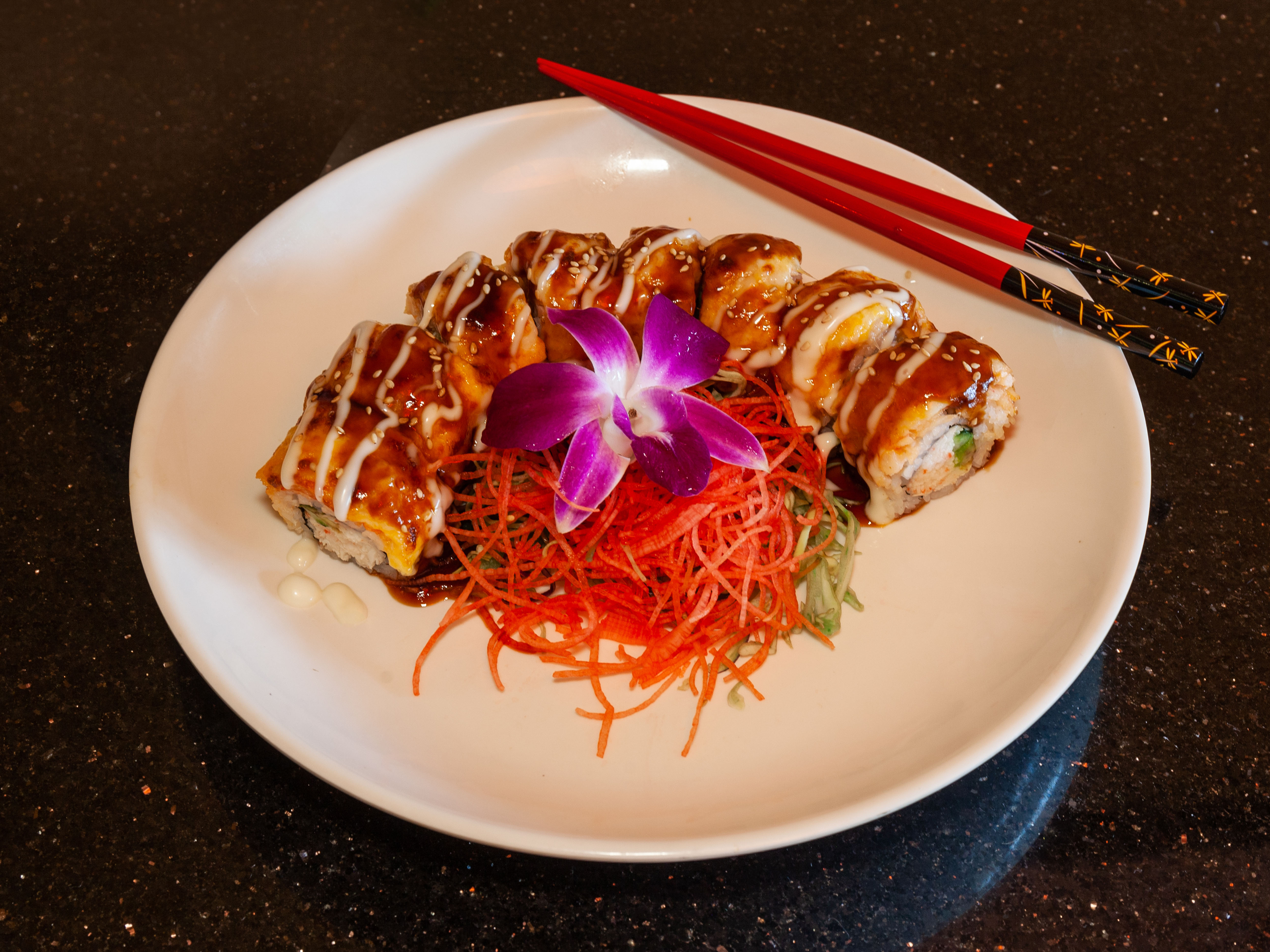 Order Fiesta Roll food online from Yomama Sushi store, Camarillo on bringmethat.com