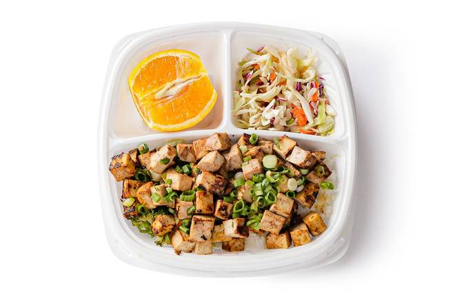 Order Organic Tofu Plate food online from Flame Broiler store, Huntington Beach on bringmethat.com