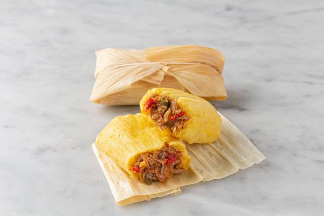 Order Pork Tamale food online from Porto's Bakery & Cafe store, Downey on bringmethat.com