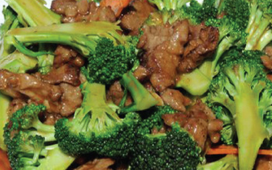 Order B2. Broccoli Beef food online from China Star Express & Grill store, Tyler on bringmethat.com