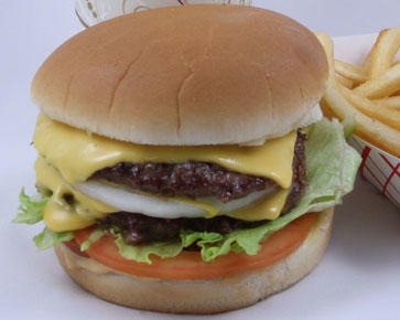 Order Double Wedge food online from Wedge Burger store, Costa Mesa on bringmethat.com