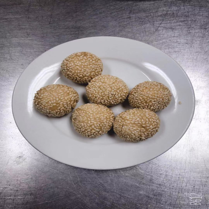 Order 12. 6 Sesame Balls food online from China Magic Noodle House store, Chandler on bringmethat.com