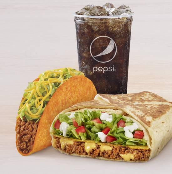 Order Crunchwrap Supreme® Cravings Trio food online from Taco Bell store, Liberty Township on bringmethat.com