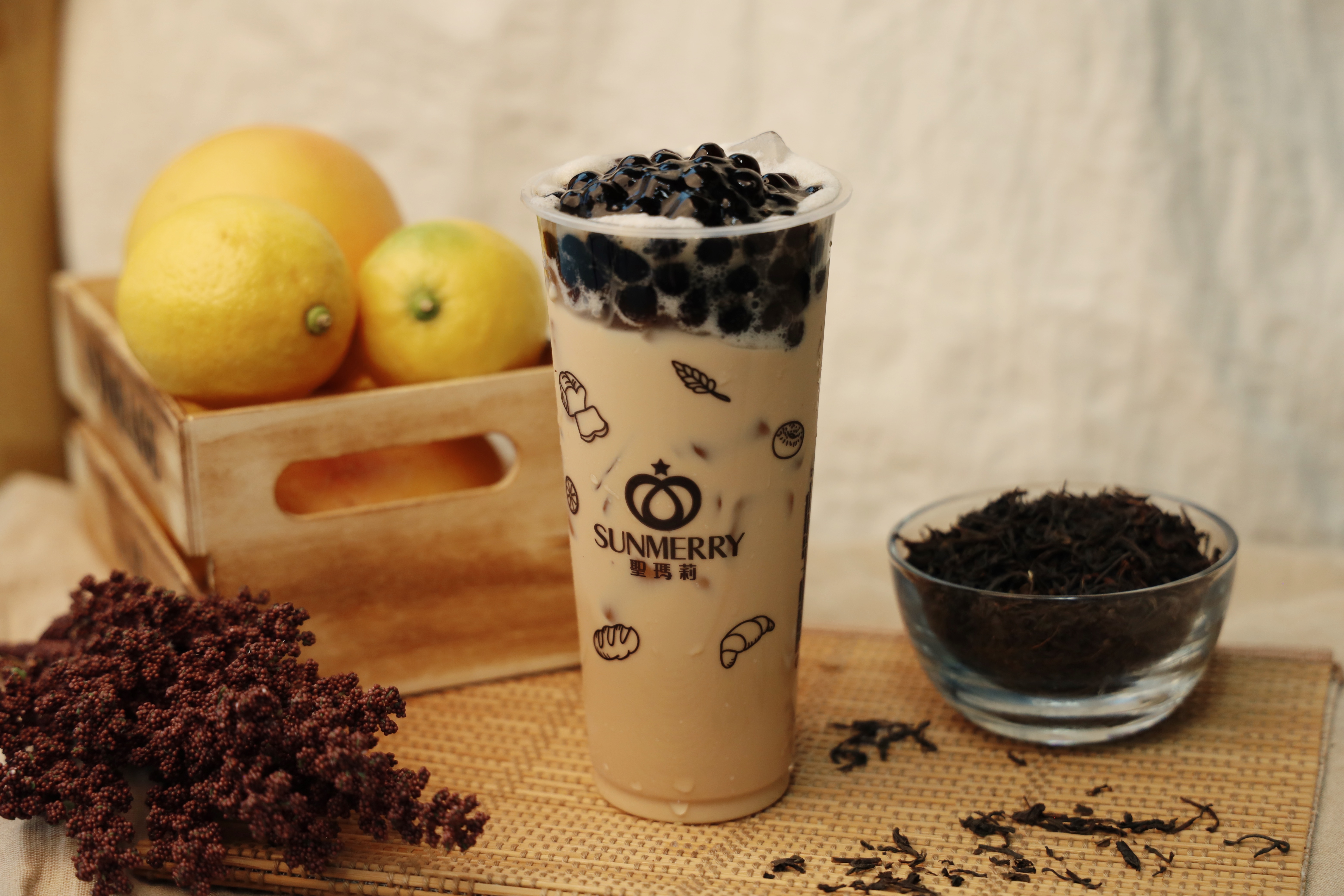 Order Boba Milk Tea food online from Sunmerry Bakery store, Temple City on bringmethat.com