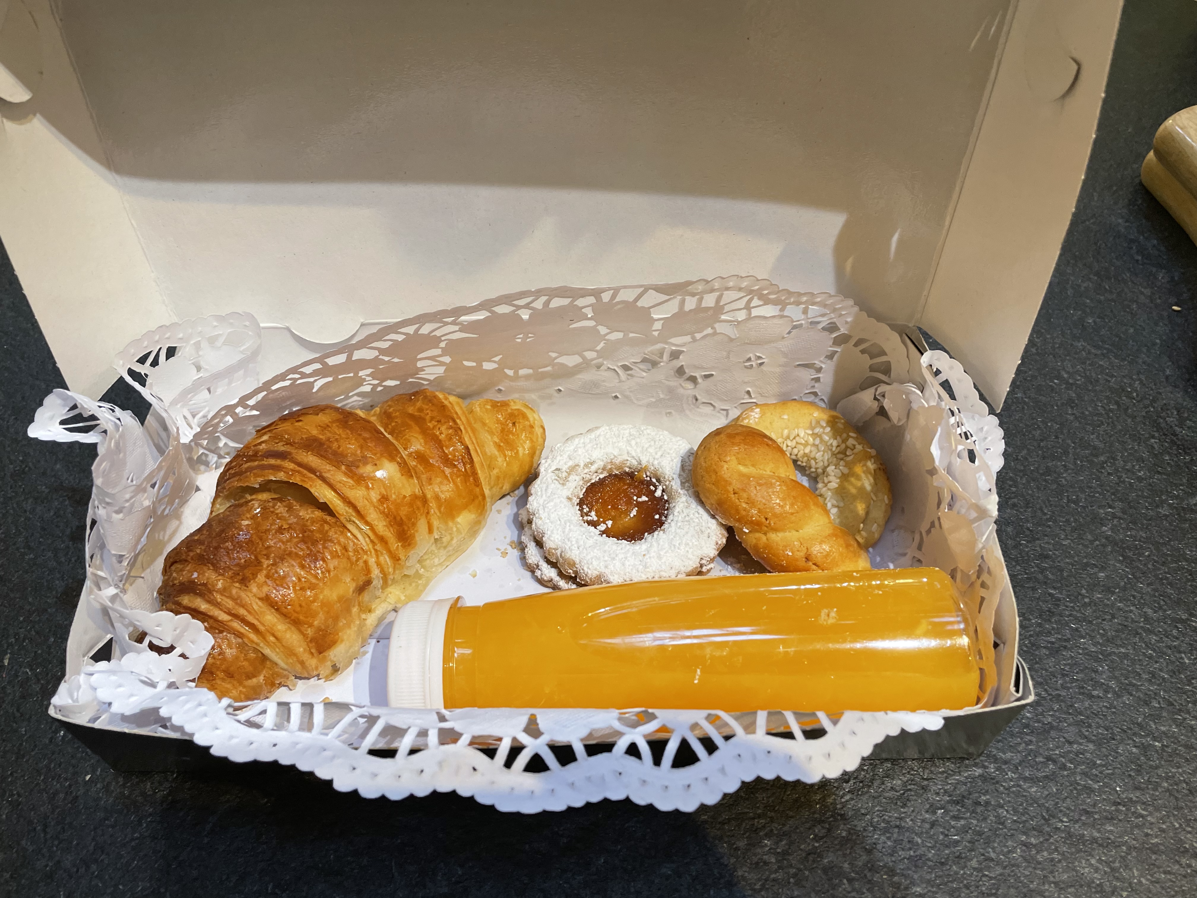 Order Breakfast Box food online from Pi bakerie catering store, New York on bringmethat.com