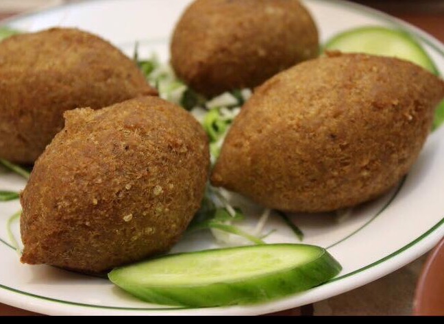 Order Kibbeh Ball  food online from Amena Mediterranean Cafe and Bakery store, Las Vegas on bringmethat.com