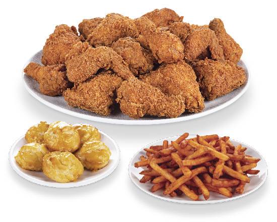 Order Chicken and Tenders Family Meal food online from Krispy Krunchy Chicken - Island Ave. store, Philadelphia on bringmethat.com