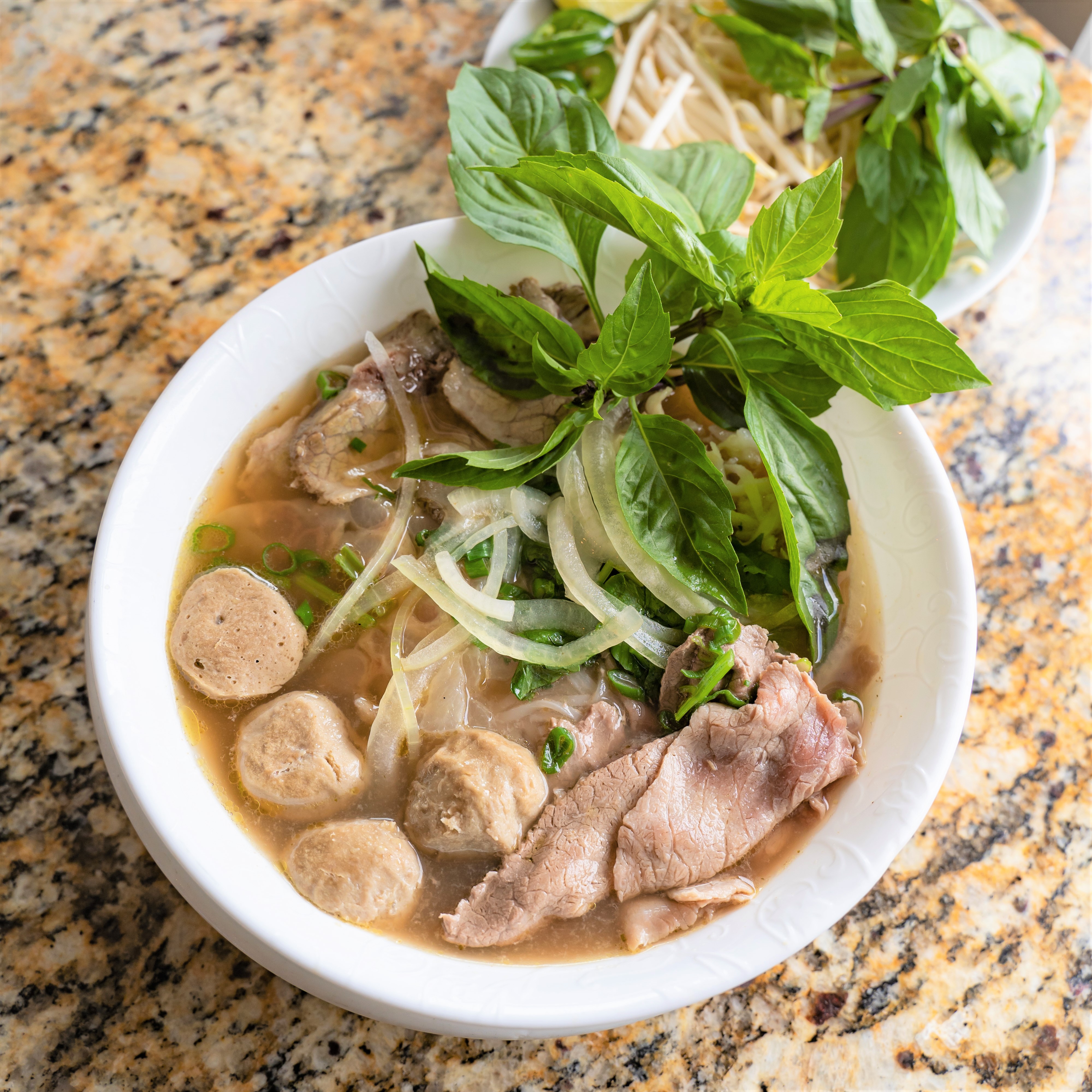 Order 18. Pho Noodle Soup Choose 1 type of protein food online from Saigonese store, Hartsdale on bringmethat.com