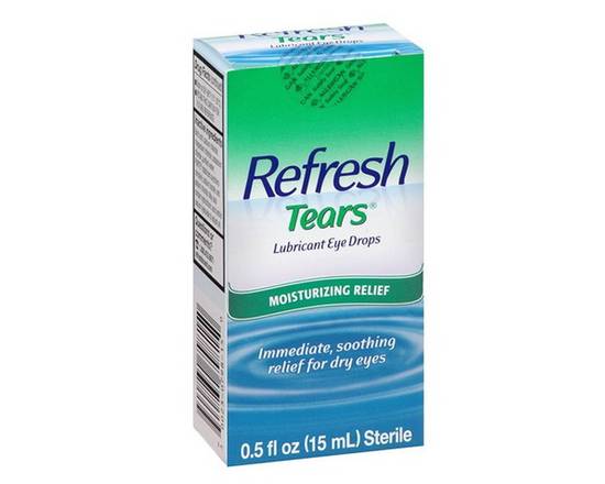 Order Refresh Tears Moisturizing Relief .5 oz food online from McLean Ave Pharmacy store, Yonkers on bringmethat.com