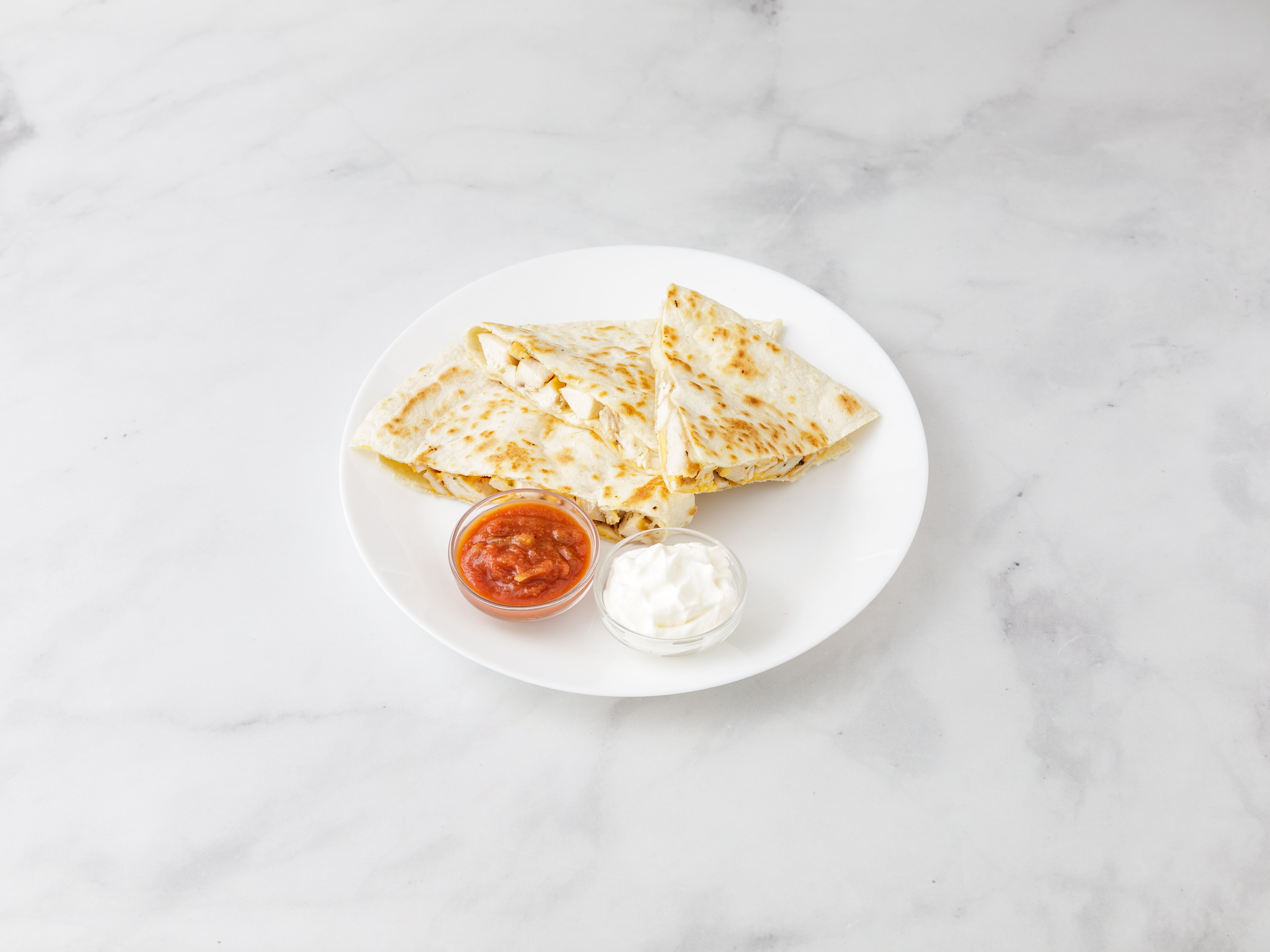 Order Chicken Quesadilla food online from Odyssey Cafe - Yonkers, NY store, Yonkers on bringmethat.com