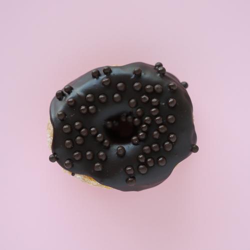 Order Chocolate Croissant Doughnut food online from Too Sweet Cakes store, Bend on bringmethat.com
