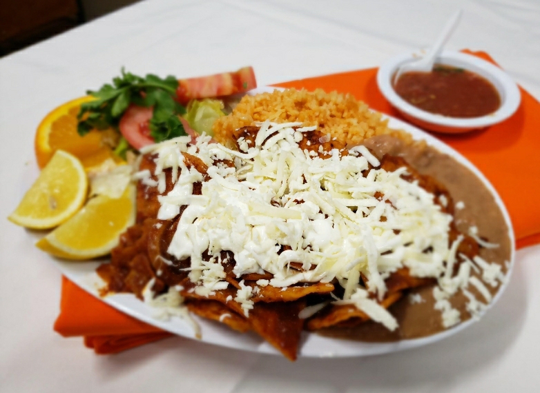 Order Chilaquiles food online from El Parian Restaurant store, Los Angeles on bringmethat.com