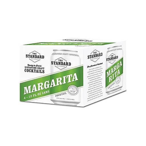 Order The Standard Margarita (4PK 355 ML) 131893 food online from Bevmo! store, Emeryville on bringmethat.com