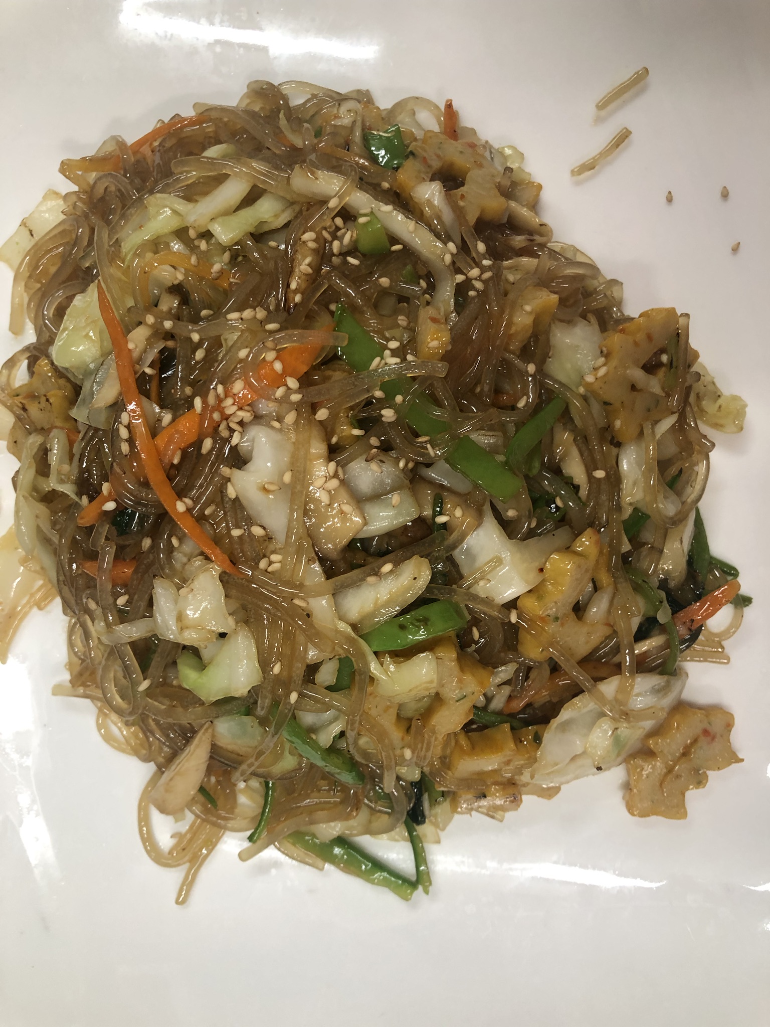 Order N1. Korean Style Stir-Fried Glass Noodles  food online from Dao palate store, Brooklyn on bringmethat.com