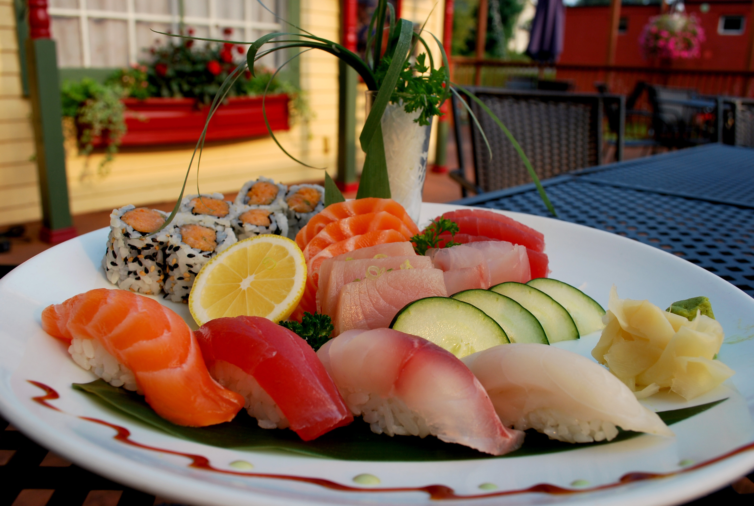 Order Sushi Sashimi Combo food online from Fuji Grill III store, Orchard Park on bringmethat.com