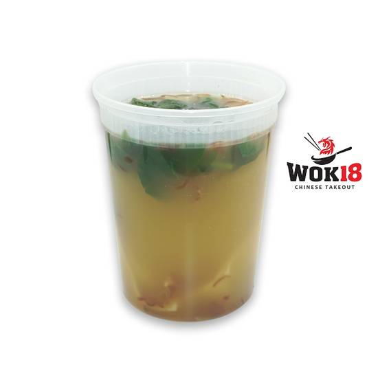 Order Wonton soup food online from Wok 18 store, Teaneck on bringmethat.com