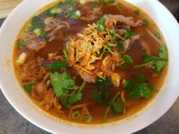 Order 14. Large Noodle Soup food online from Thai Pk Restaurant store, Portland on bringmethat.com