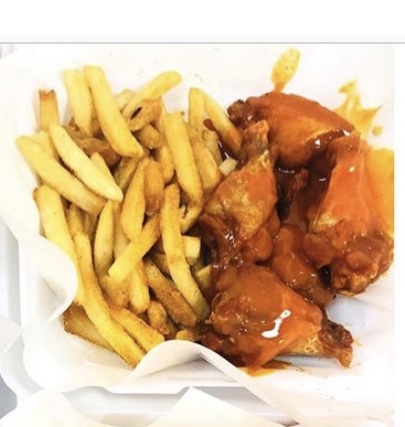 Order #1 Five Wings, Fries, Dip, and Drink Combo food online from Wing It Express store, El Paso on bringmethat.com