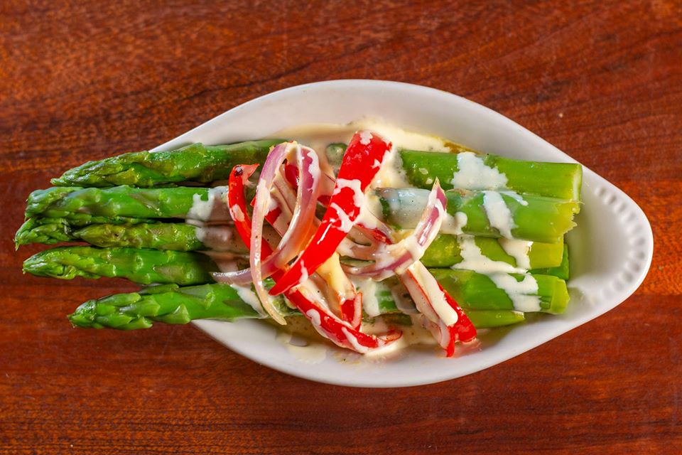 Order Asparagus with Hollandaise food online from Hefner Grill store, Oklahoma City on bringmethat.com