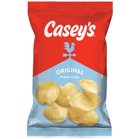 Order Casey's Original Chips 2.5oz food online from Casey's General Store store, Omaha on bringmethat.com