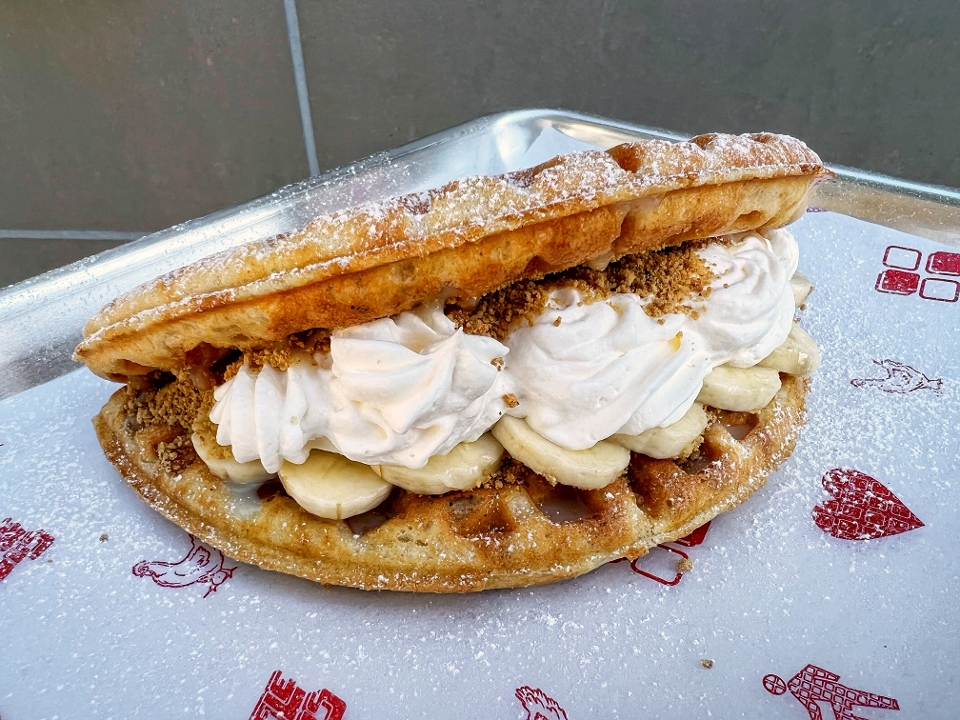 Order Banana Cream Pie food online from The Waffle Bus store, Houston on bringmethat.com